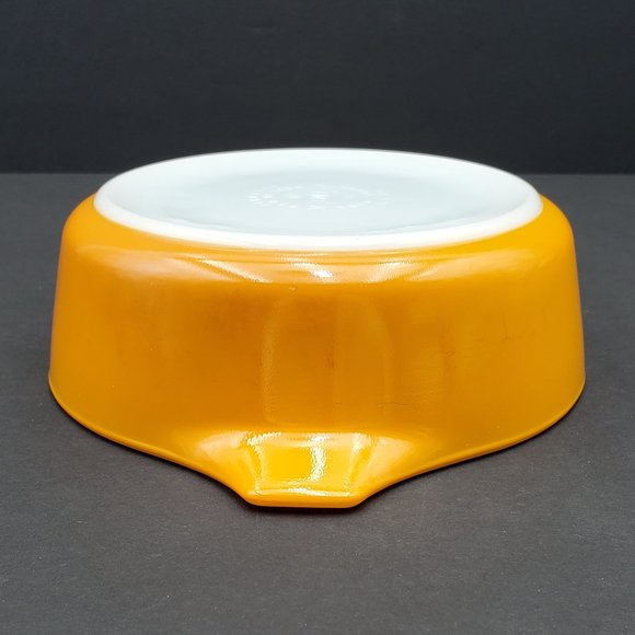 Pyrex Orange 1 Pint Casserole 471 Round Friendship 1 Pt Serving Dish - Picture 10 of 13